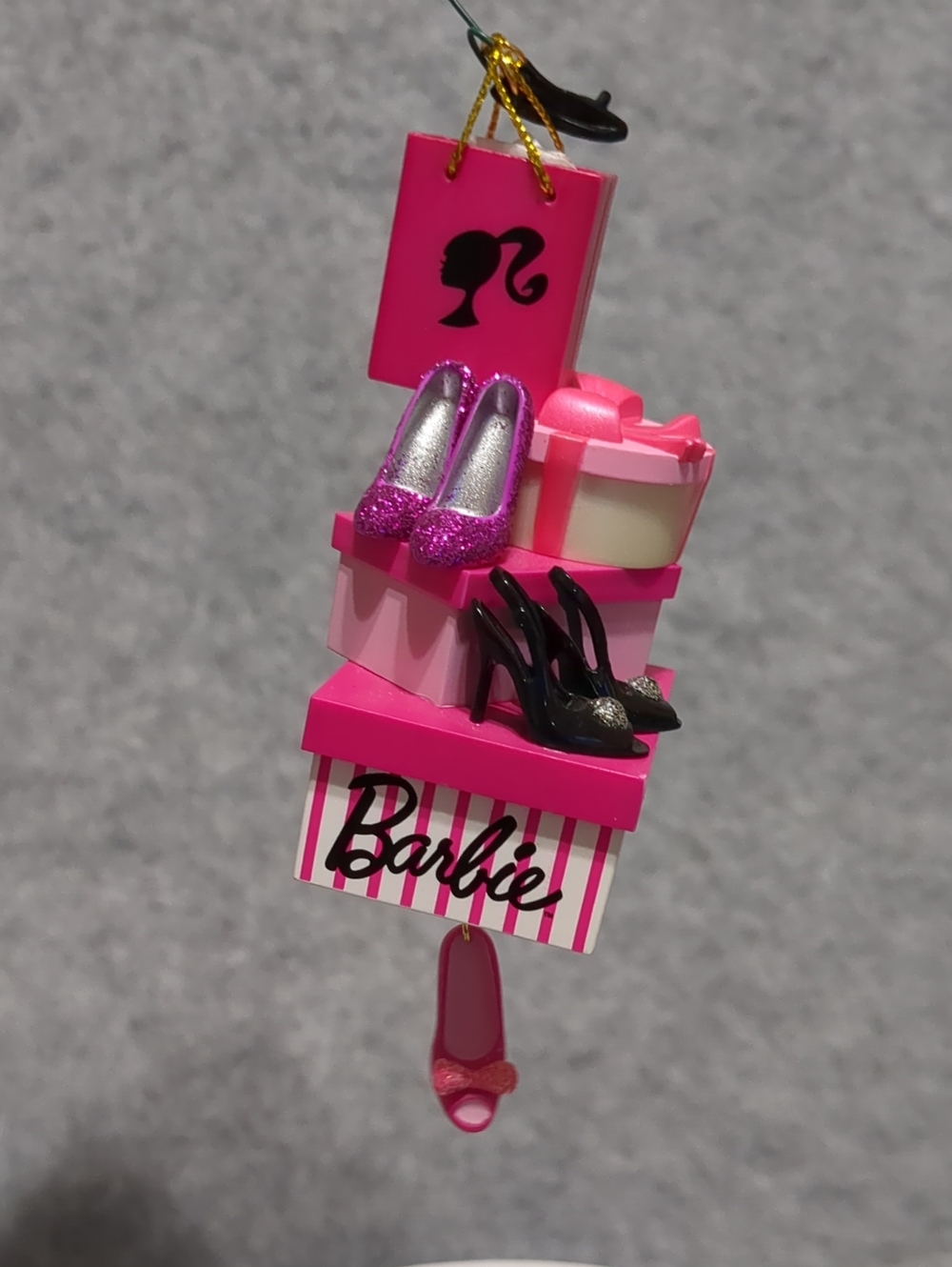 2011 Hallmark Keepsake Spotlight on Shoes Barbie Ornament